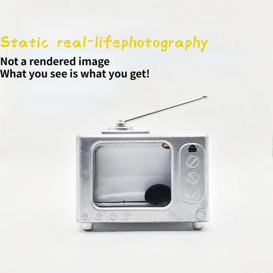 Dancing ferrofluid black tv shape ferrofluid cool desktop accessories desk decoration