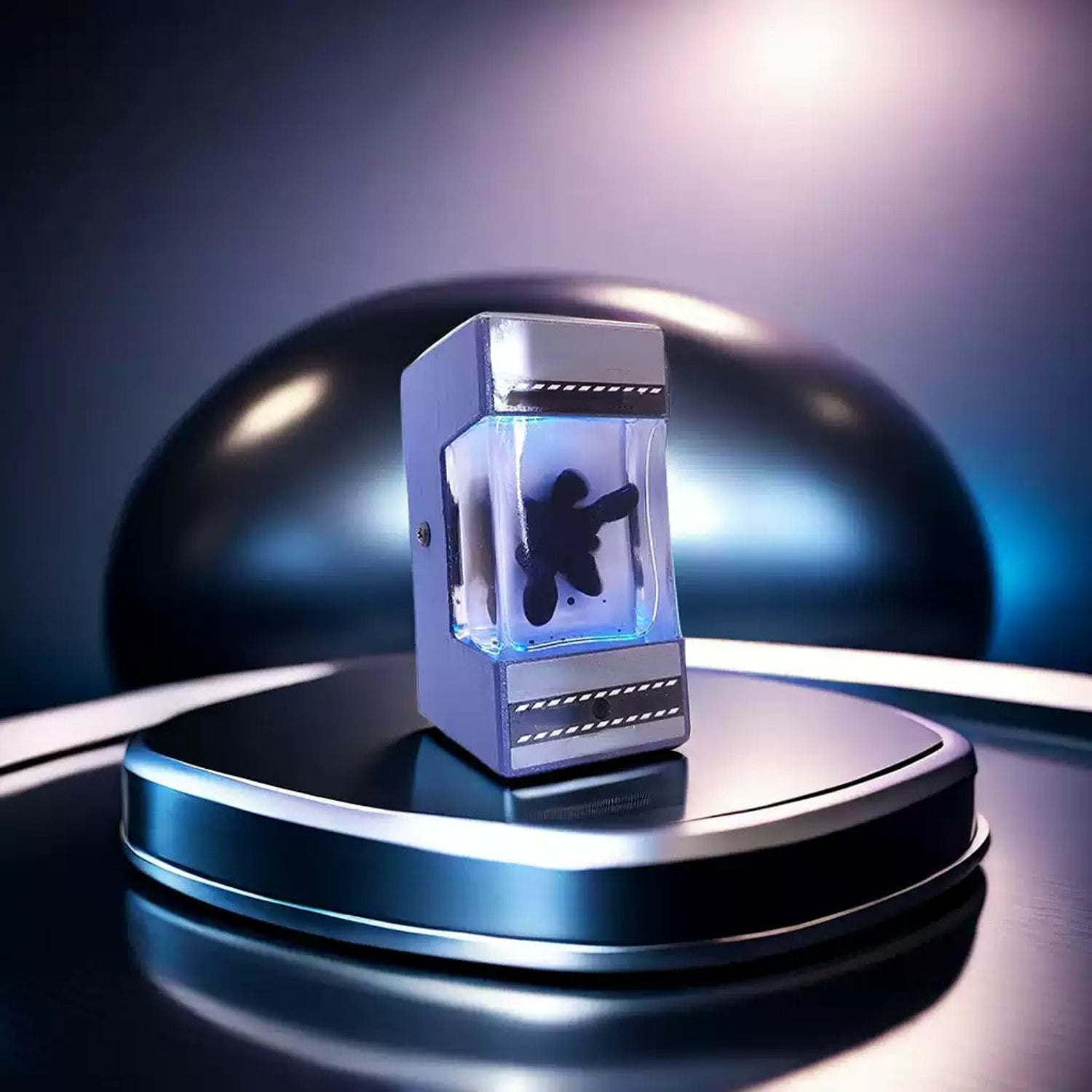 Magnetic Fluid Music Visualizer Rhythm Lamp - Venom Desktop Night