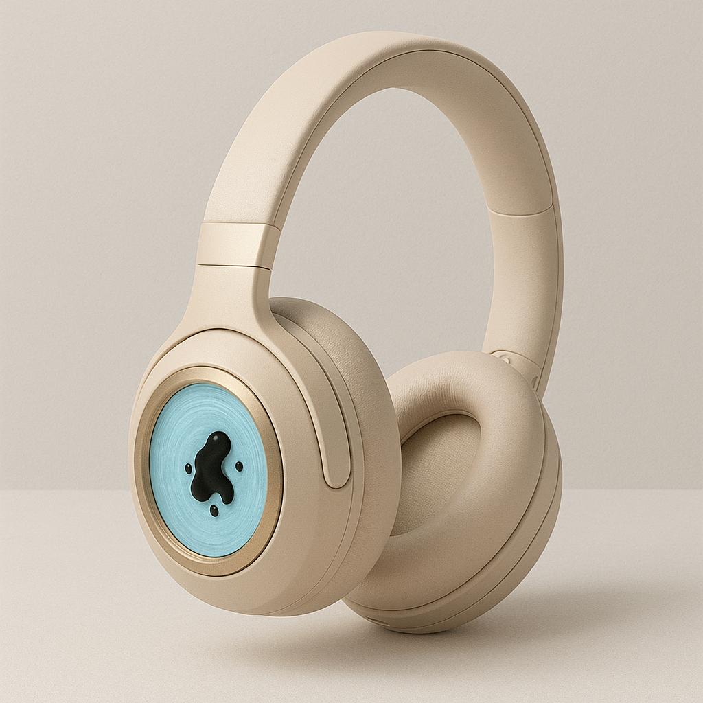 Magnetic Fluid Noise-Canceling Headphones