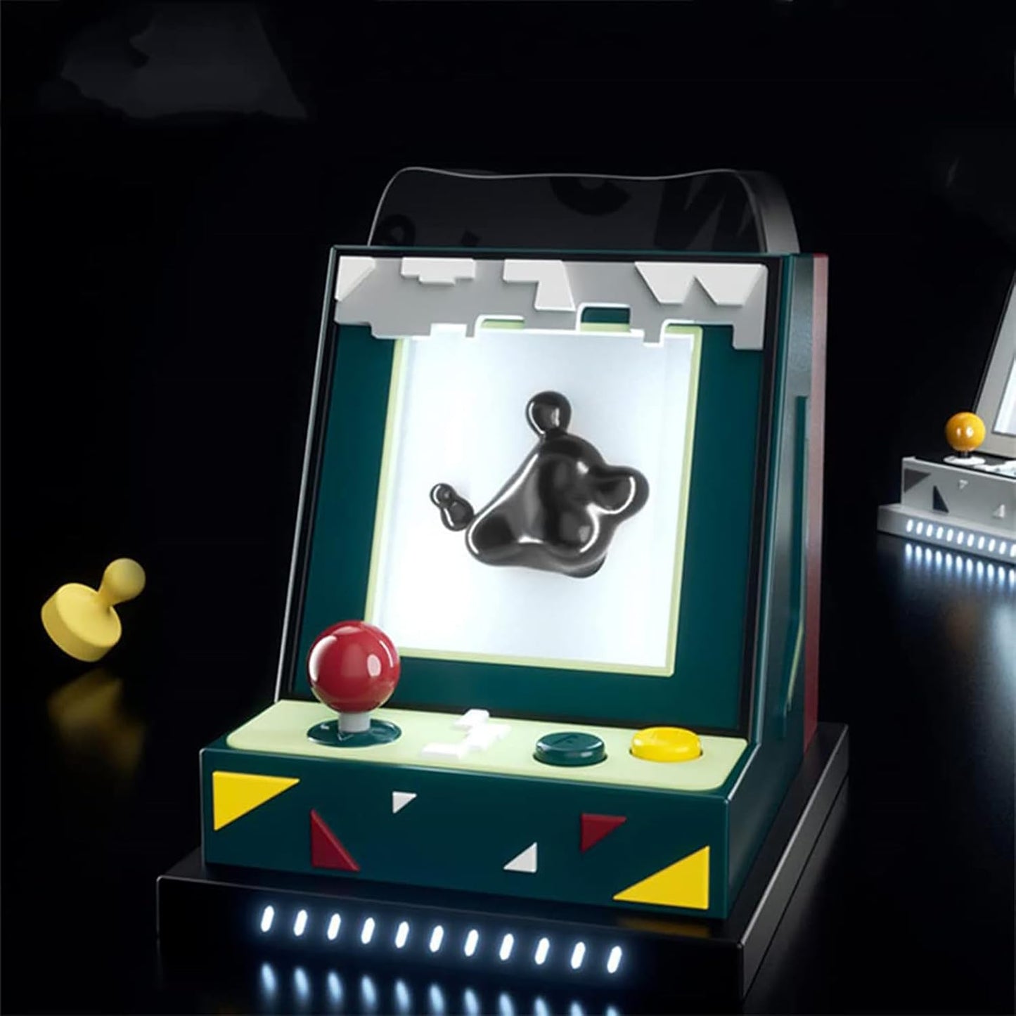 Magnetic fluid game machine - interactive music controls magnetic fluid