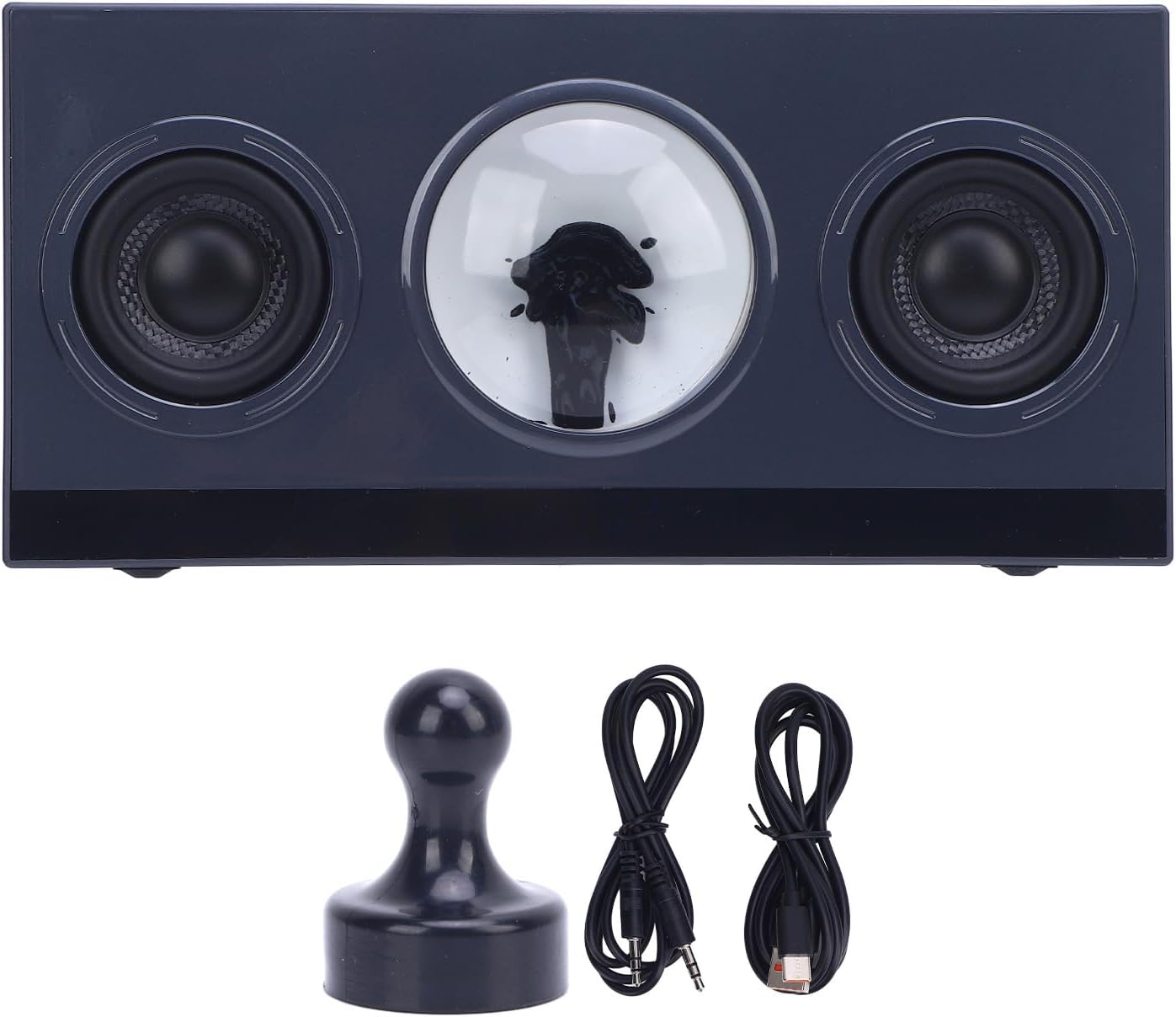 Magnetic fluid Bluetooth speaker Dancing with magnetic fluid and music rhythm