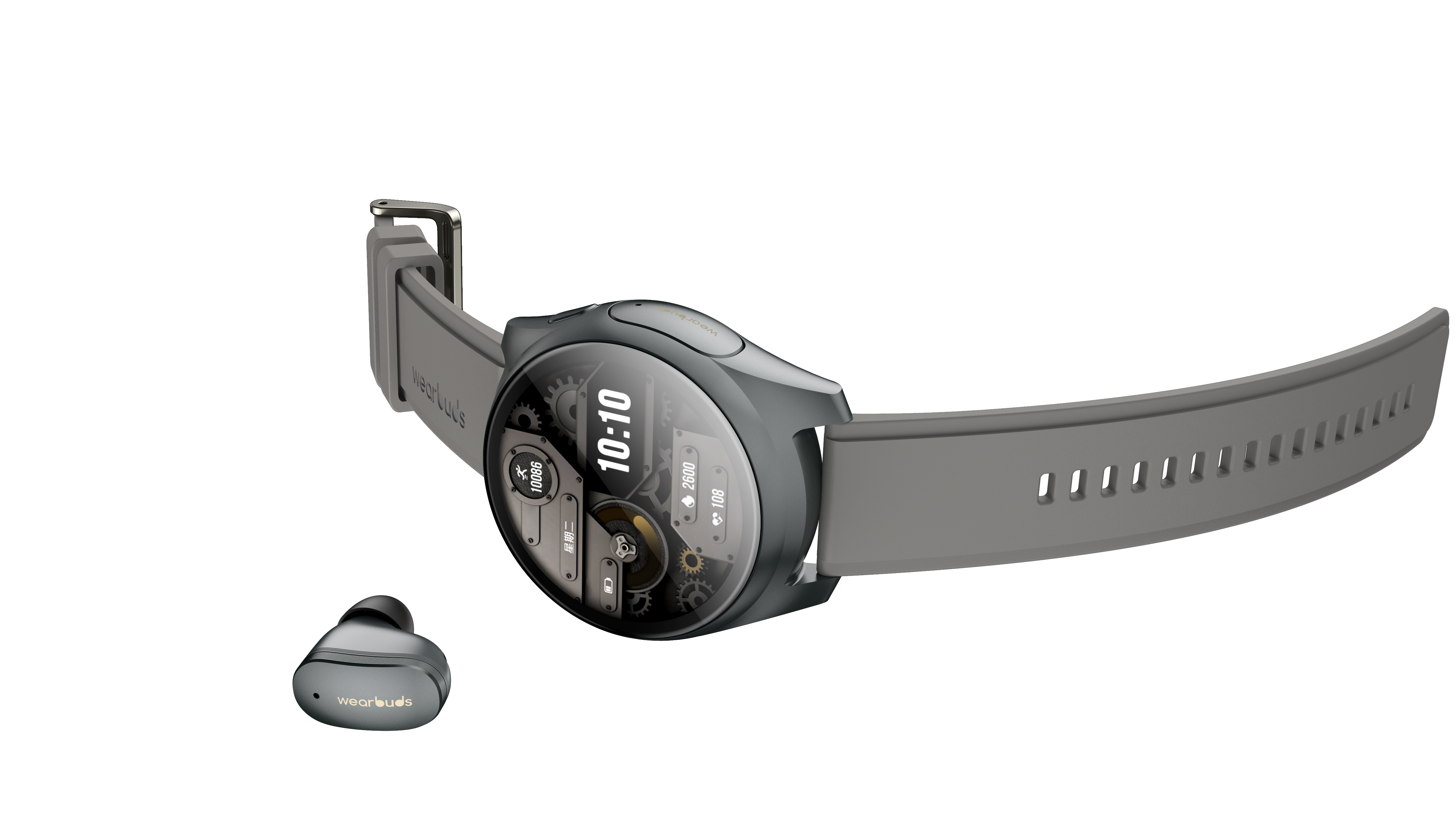 wearbuds Watcn x3 Smartband-Stored True wireless Earbuds