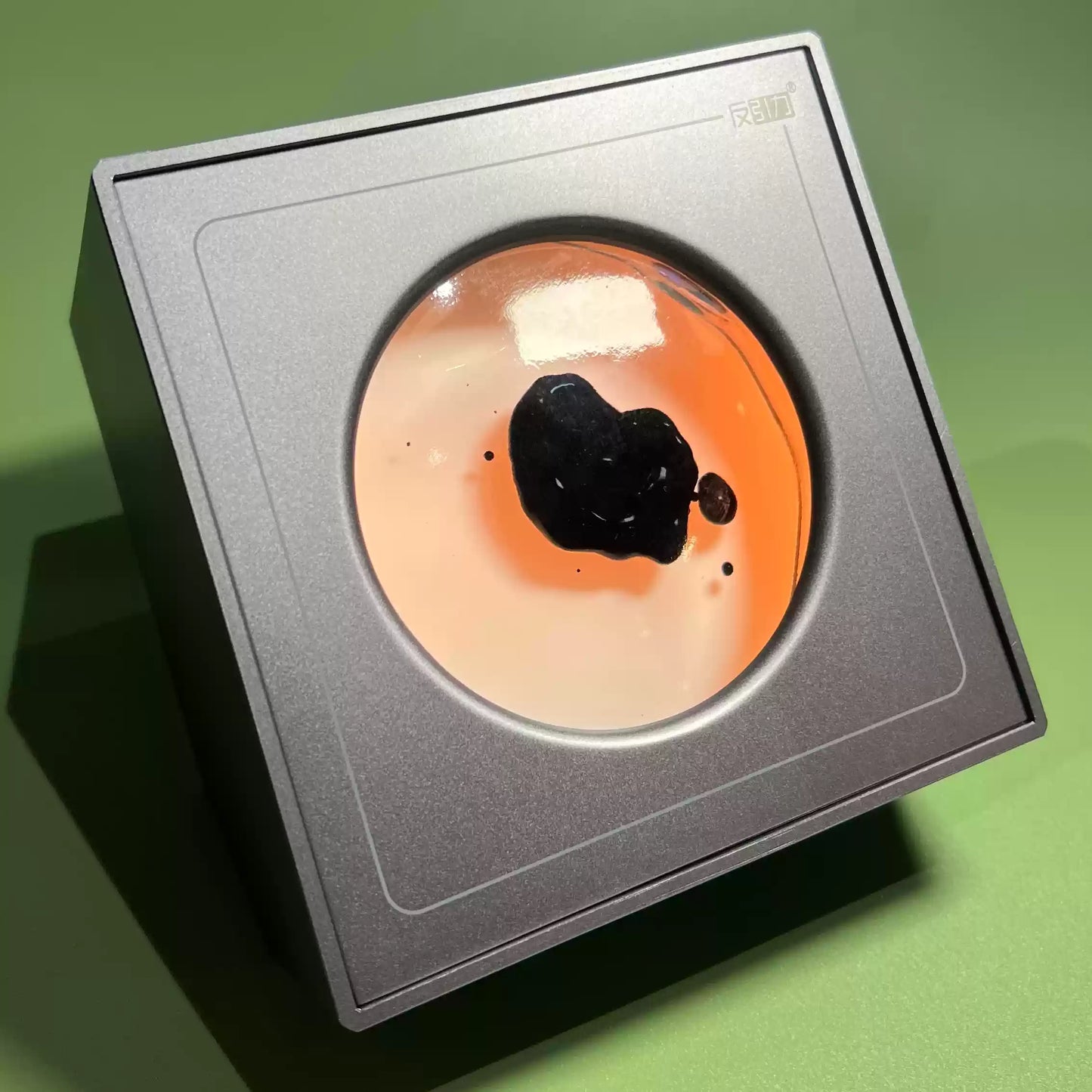 Ferrofluid Speaker Sound Visualizer, Dancing Ferrofluid Lamp with Colorful Lights, Ferrofluid with Music Rhythm