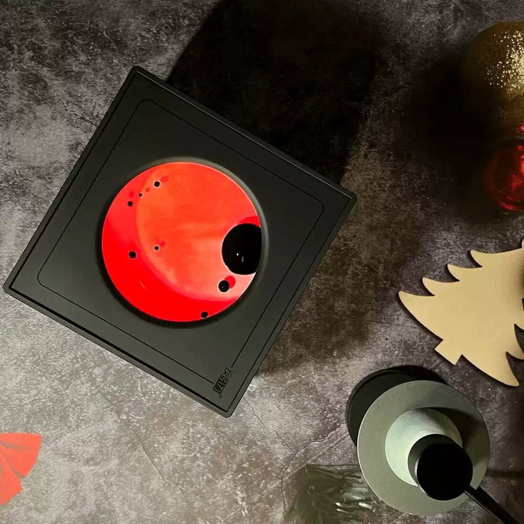 Ferrofluid Speaker Sound Visualizer, Dancing Ferrofluid Lamp with Colorful Lights, Ferrofluid with Music Rhythm