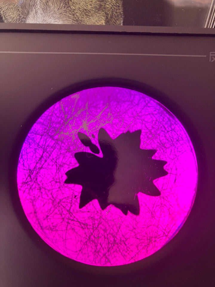 Ferrofluid Speaker Sound Visualizer, Dancing Ferrofluid Lamp with Colorful Lights, Ferrofluid with Music Rhythm