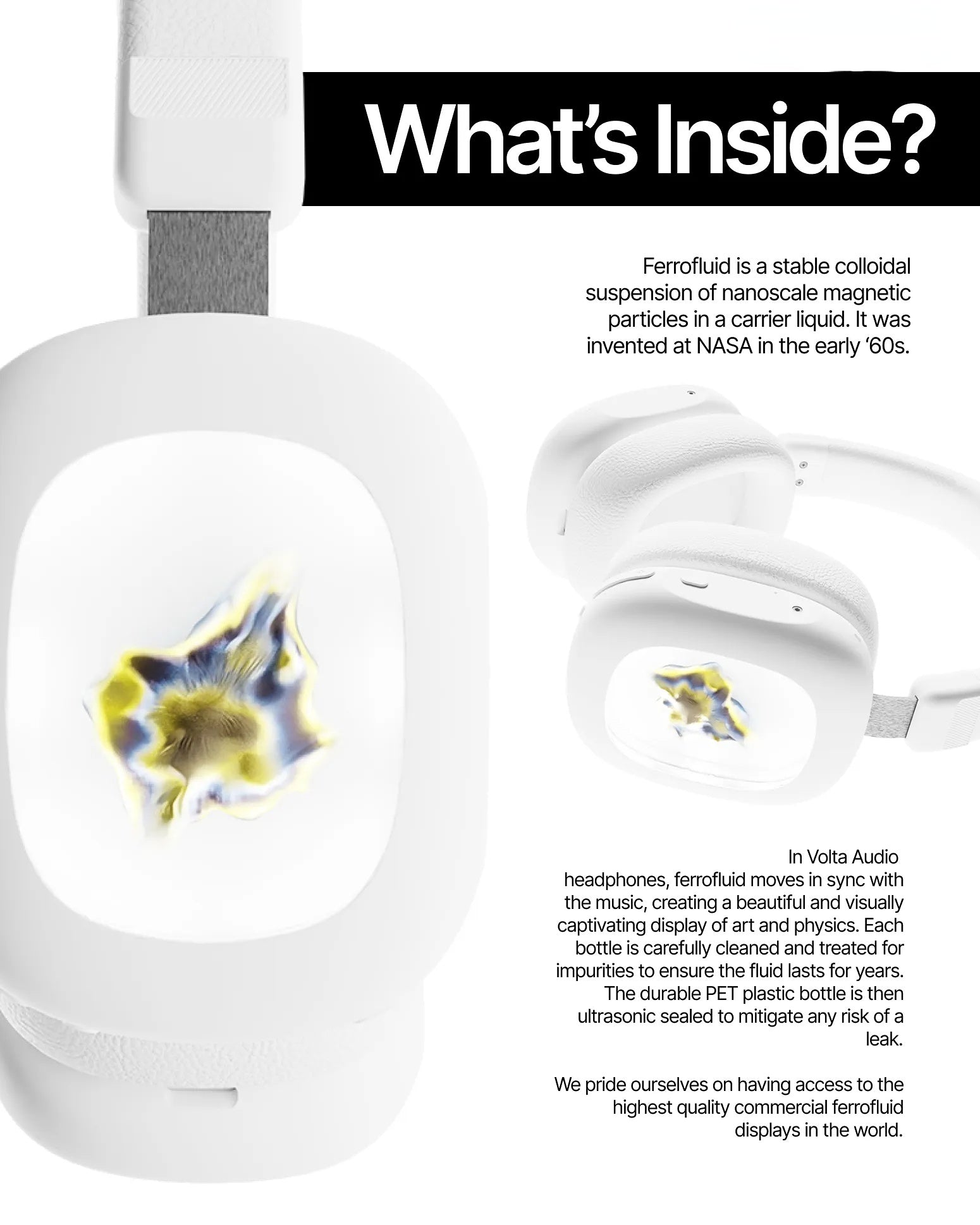 The World's FirstFerrofluid Headphones