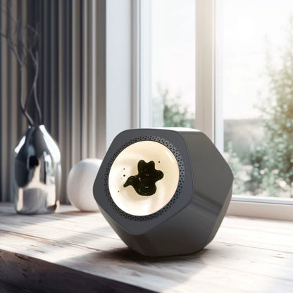 Bluetooth Speaker Magnetic Fluid Speaker, Portable Bluetooth 5.0 Wireless Outdoor Speaker for Home Office