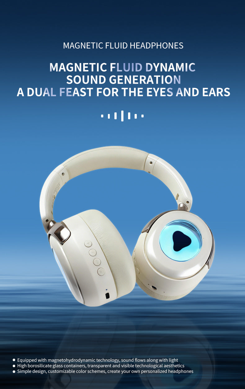 Magnetic Fluid Noise-Canceling Headphone
