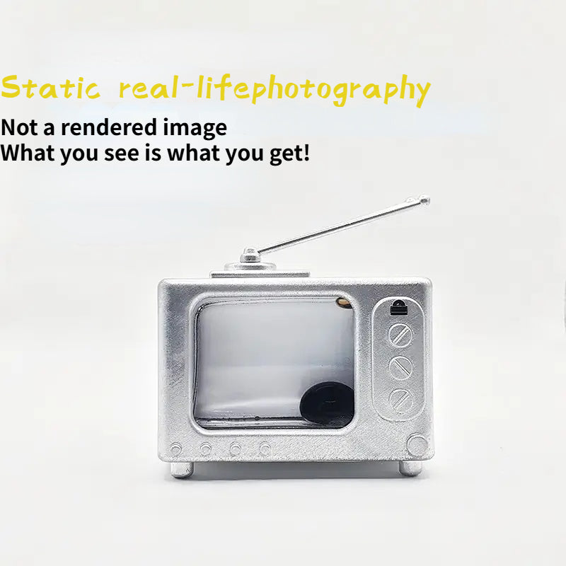 Dancing ferrofluid black tv shape ferrofluid cool desktop accessories desk decoration