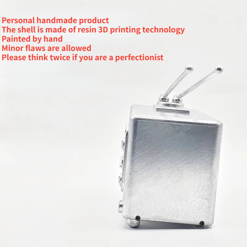 Dancing ferrofluid black tv shape ferrofluid cool desktop accessories desk decoration