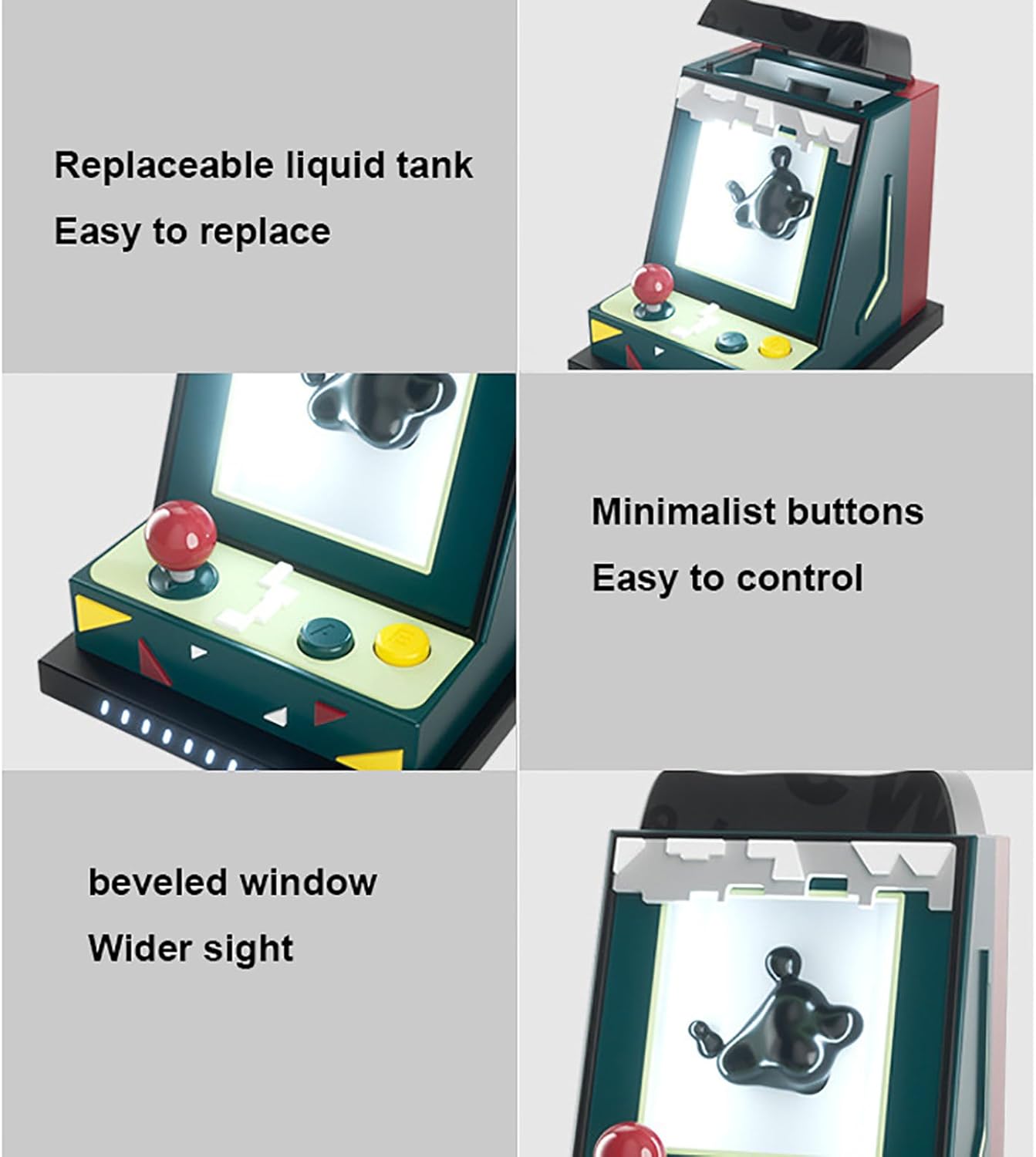 Magnetic fluid game machine - interactive music controls magnetic fluid