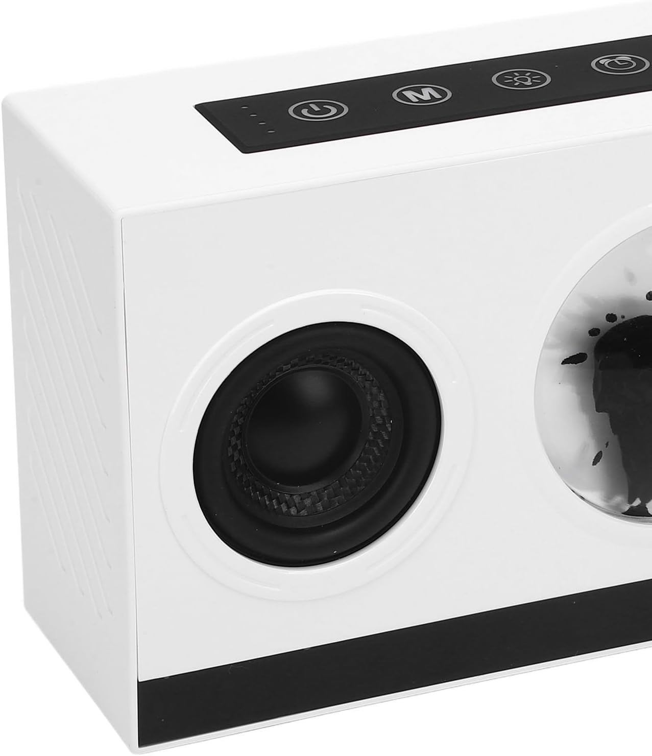 Magnetic fluid Bluetooth speaker Dancing with magnetic fluid and music rhythm