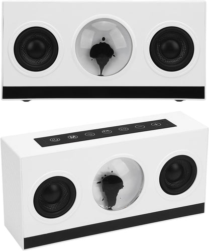 Magnetic fluid Bluetooth speaker Dancing with magnetic fluid and music rhythm