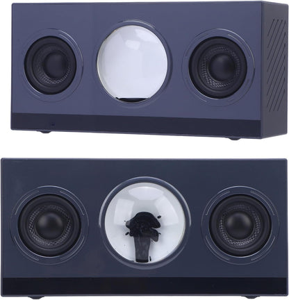 Magnetic fluid Bluetooth speaker Dancing with magnetic fluid and music rhythm