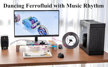 Magnetic Fluid Venom Speaker Sound Companion Visual Rhythm Machine