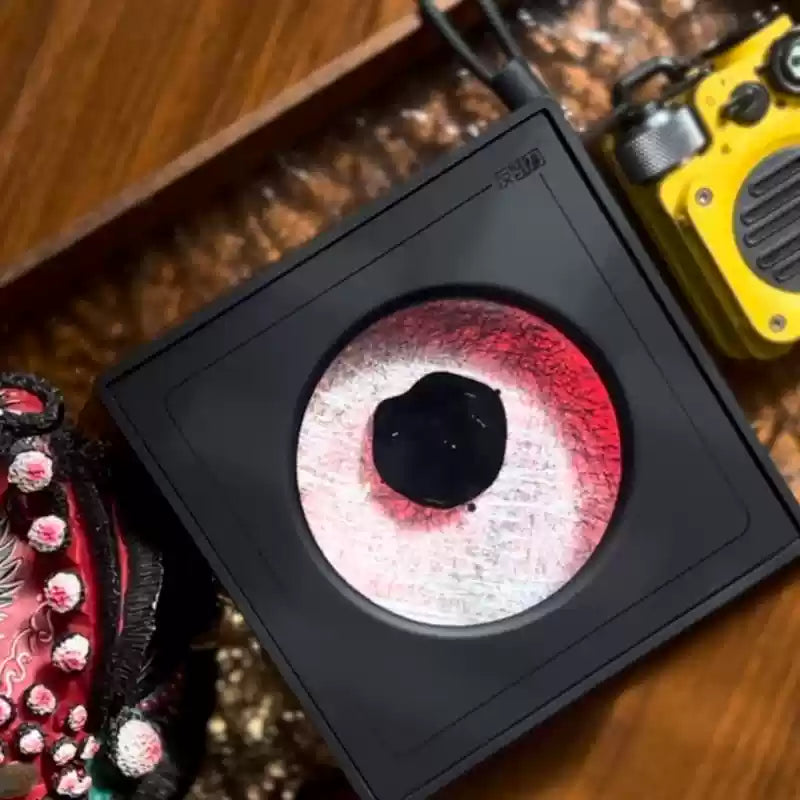 Ferrofluid Speaker Sound Visualizer, Dancing Ferrofluid Lamp with Colorful Lights, Ferrofluid with Music Rhythm