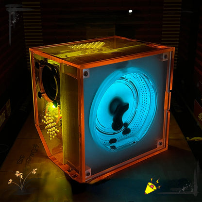 Magnetic Fluid Bluetooth Speaker - 10W Stereo Portable Wireless Magnetic Fluid Subwoofer