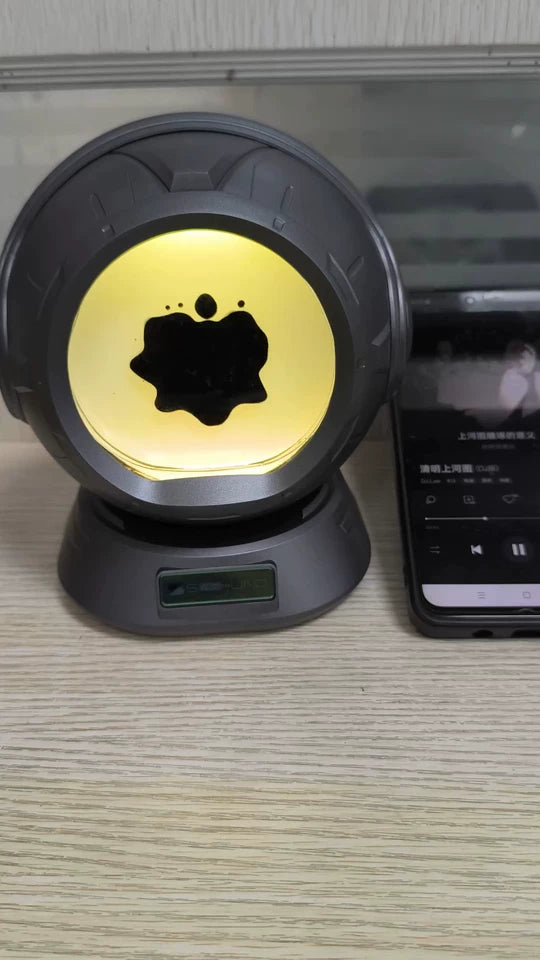 Magnetic Fluid Bluetooth Speaker Music Rhythm Light