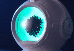 Magnetic Fluid Bluetooth Speaker Music Rhythm Light