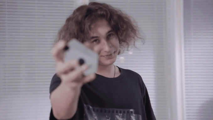 Magnetic fluid game machine - interactive music controls magnetic fluid